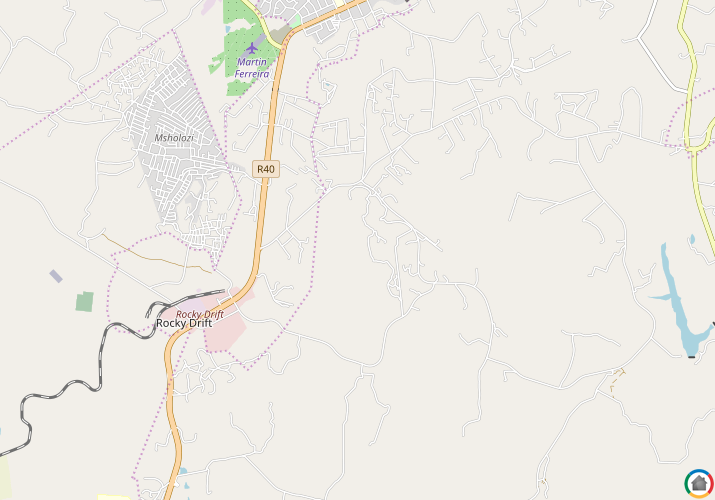 Map location of Wild Fig Country Estate